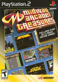 Midway Arcade Treasures Playstation 2 US box art